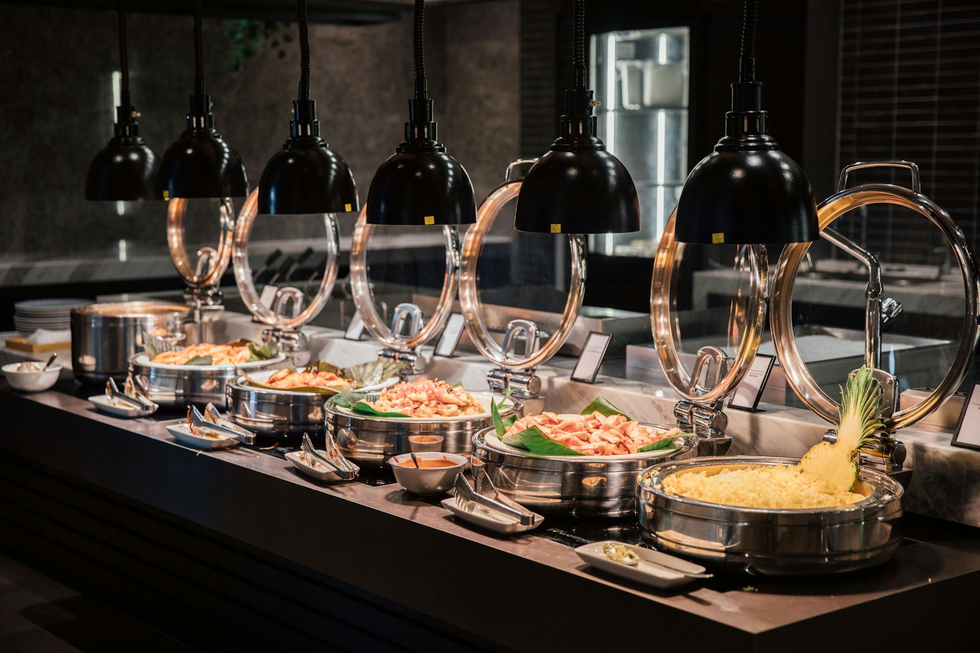 Live Dumpling Station with Equipment
